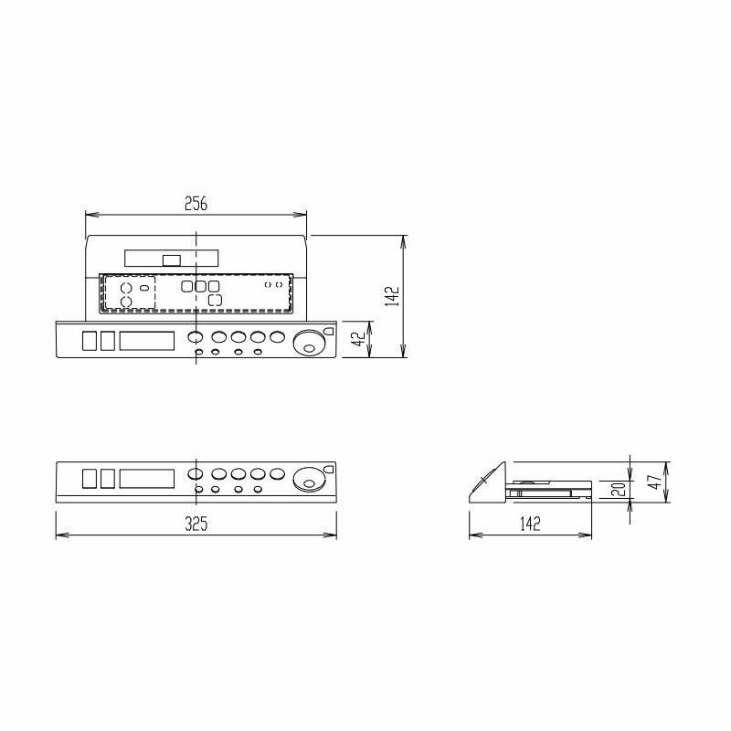 354-1393B サティス DV-S415・DV-S425・DT-355G・DT-385Gタイプ用(インテリアリモコン)、電池・ビスなし