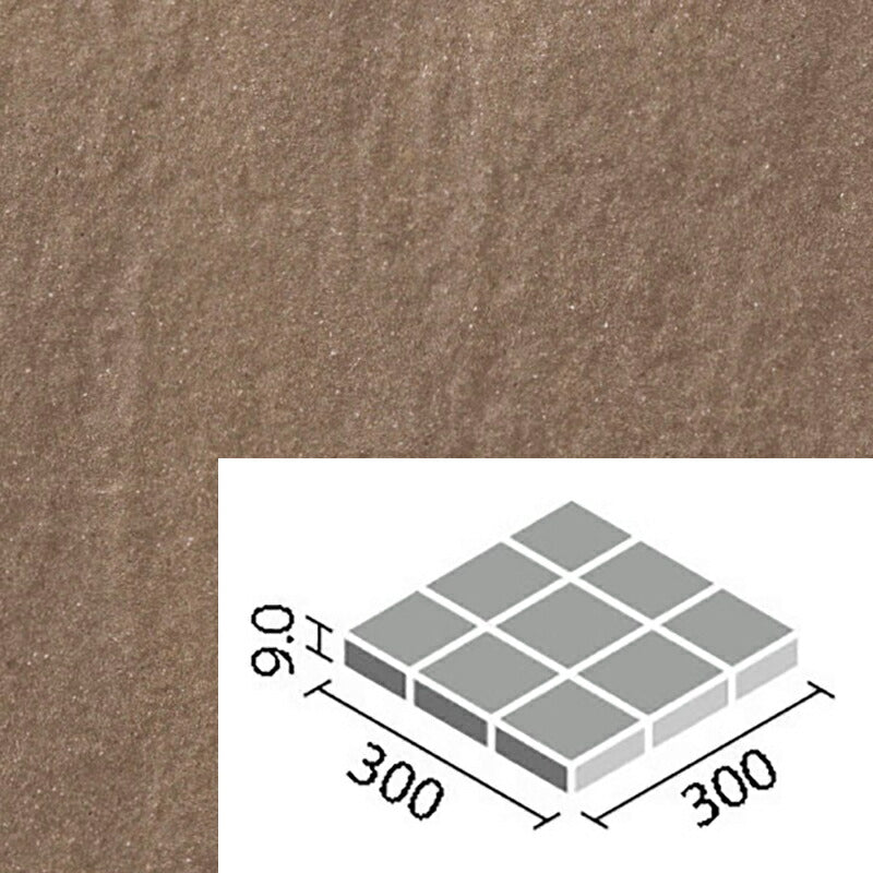 外装床タイル アレス 100mm角裏ネット張り ALS-100NET/10