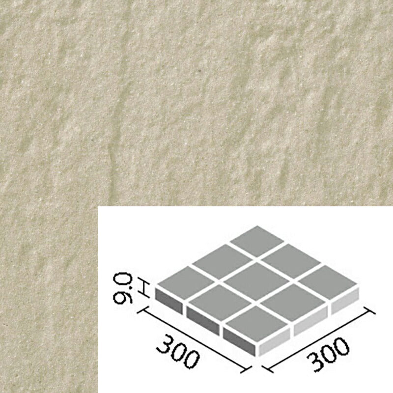 外装床タイル アレス 100mm角裏ネット張り ALS-100NET/11