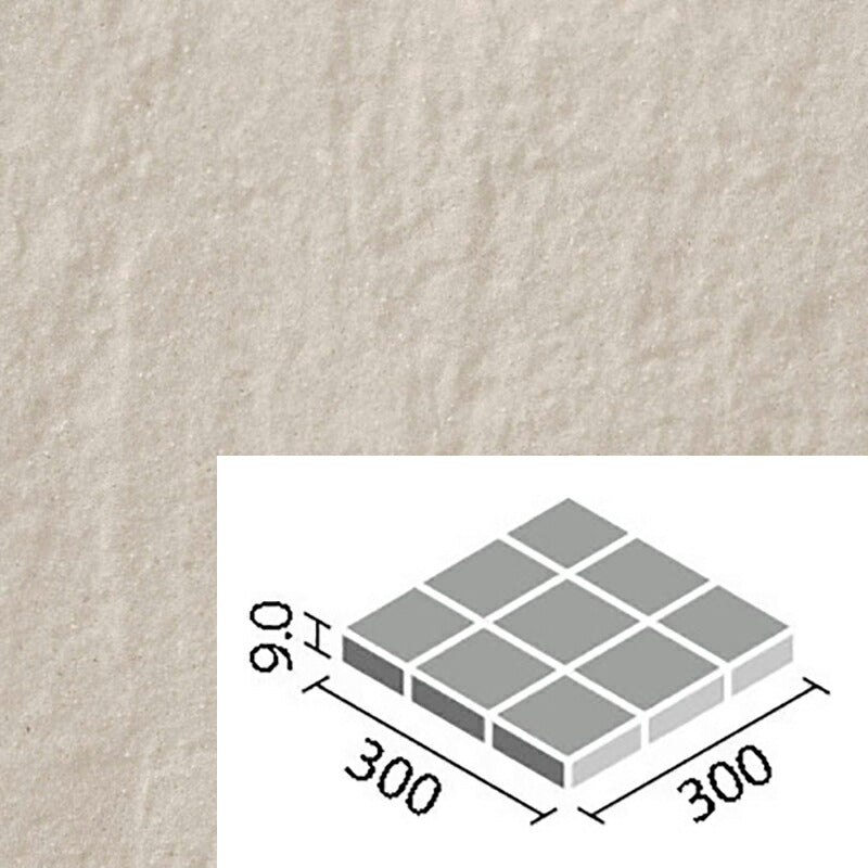 外装床タイル アレス 100mm角裏ネット張り ALS-100NET/2