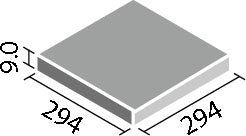 外装床タイル アレス 300mm角平 ALS-300/1