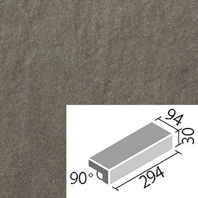 外装床タイル アレス 300x100mm角垂れ付き段鼻 ALS-301/4