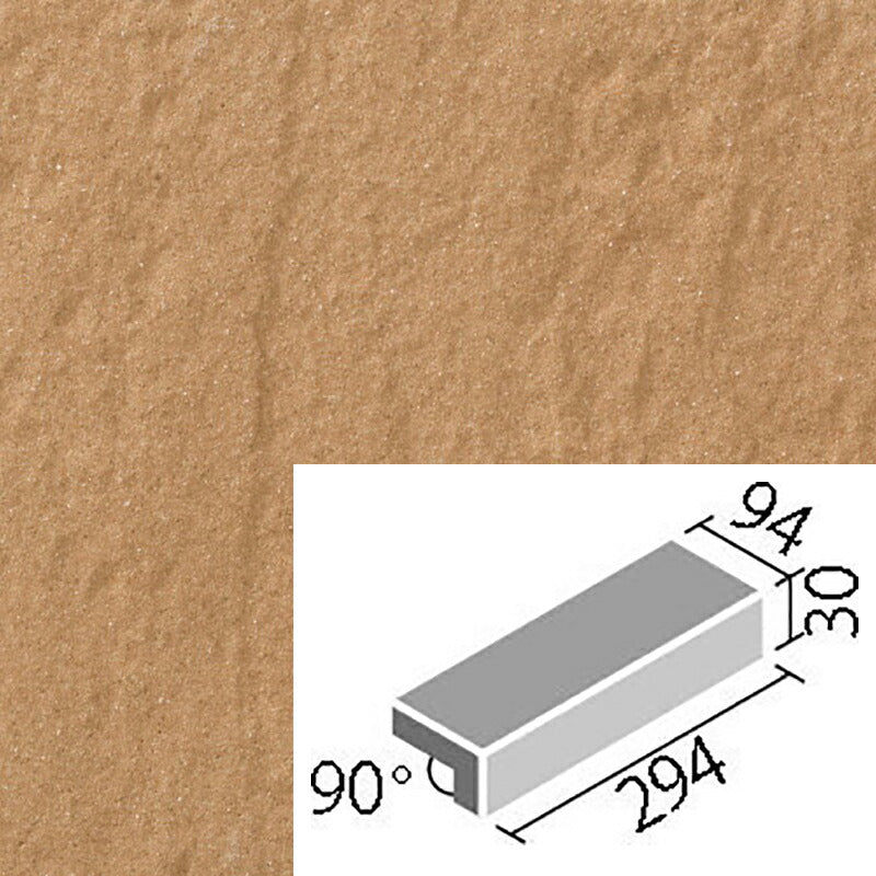外装床タイル アレス 300x100mm角垂れ付き段鼻 ALS-301/7
