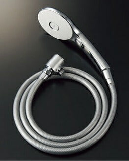 BF-SL6MBGE(1.8)-AT エコアクアスイッチシャワー (めっき仕様スイッチ付) メタル調シルバーホース (樹脂製防カビホース)