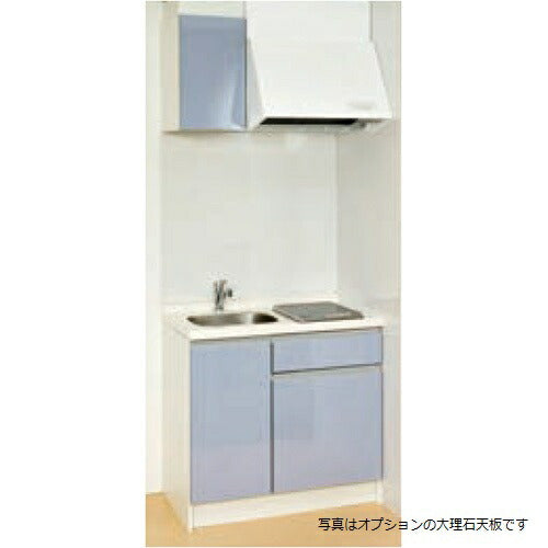 亀井製作所 コンパクトキッチンシリーズ コンパクト50 間口90cm /1口100V IHヒーター/ポリエステル化粧板