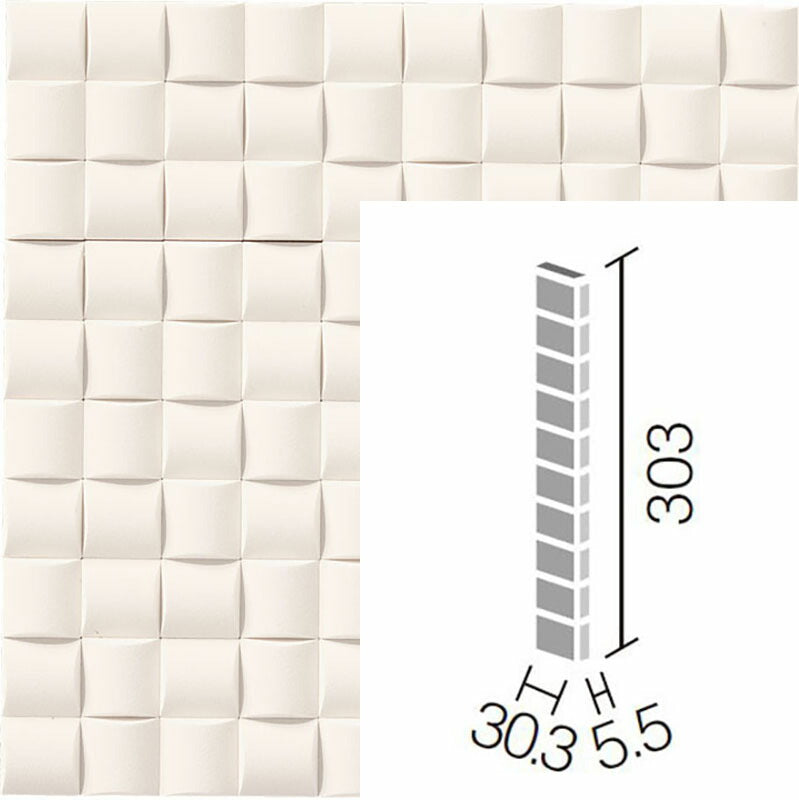 エコカラットプラス ヴィーレ 30角(納まり役物)ネット張り ECP-30N1/WE1