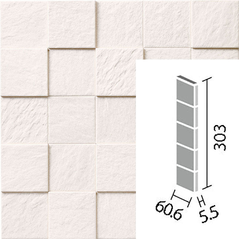 エコカラットプラス ペトラスクエア 60角(納まり役物)ネット張り ECP-60N1/PTS1N