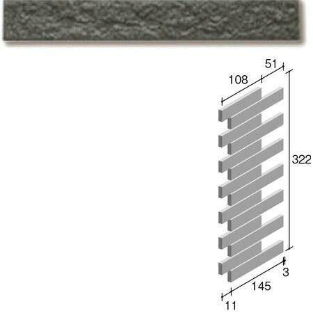 ニッタイ工業株式会社 外装壁タイル フレーバー(接着剤張り工法) FL203