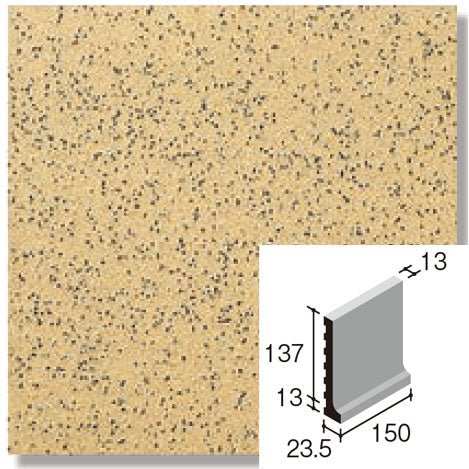 ニッタイ工業株式会社 内装床タイル ガリガリ君 GA-CB-B13 厨房用平(コーブベース)
