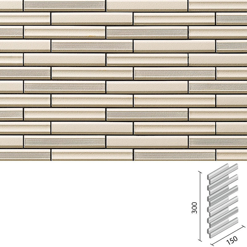 HALALLシリーズ セラヴィオ K(溝面ボーダー) 出隅用平ネット張り(馬踏目) HAL-C/CKS-2