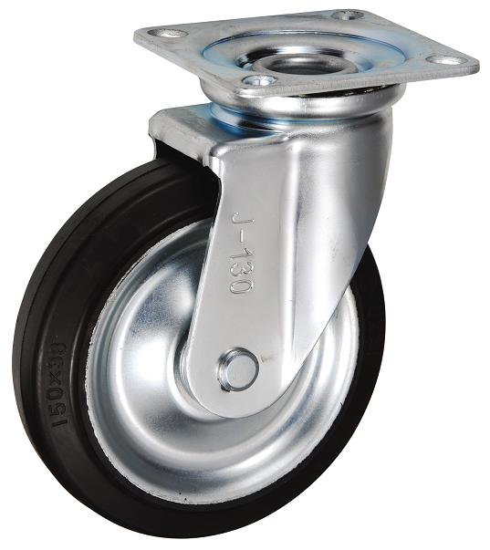 岐阜産研工業(ウカイ) HJタイプ 中荷重用旋回キャスター サイズ150mm HJ-150