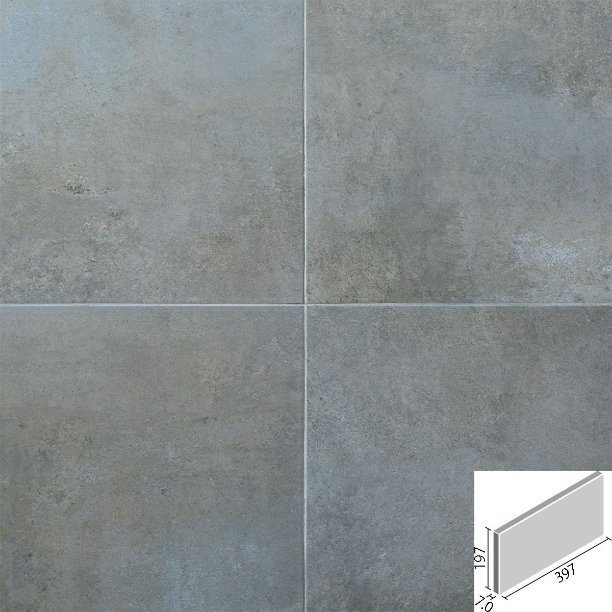 ビターメタル 400x200mm角平 ID-420/BMA-2