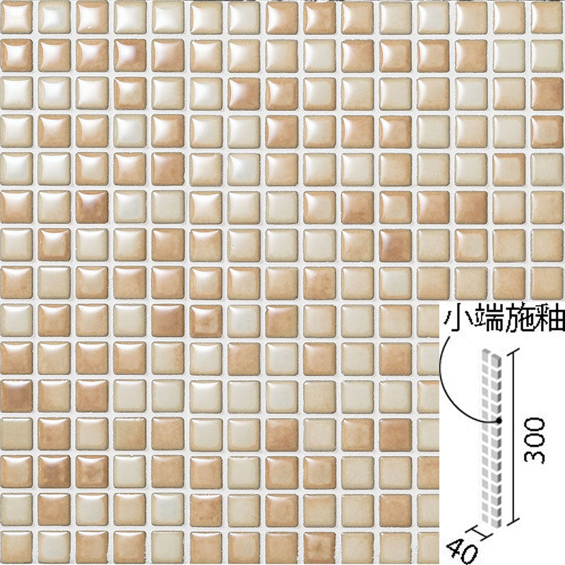 インテリアモザイク カレイドグレイズ 20mm角片面小端施釉ネット張り IM-2060P1/KLG-2