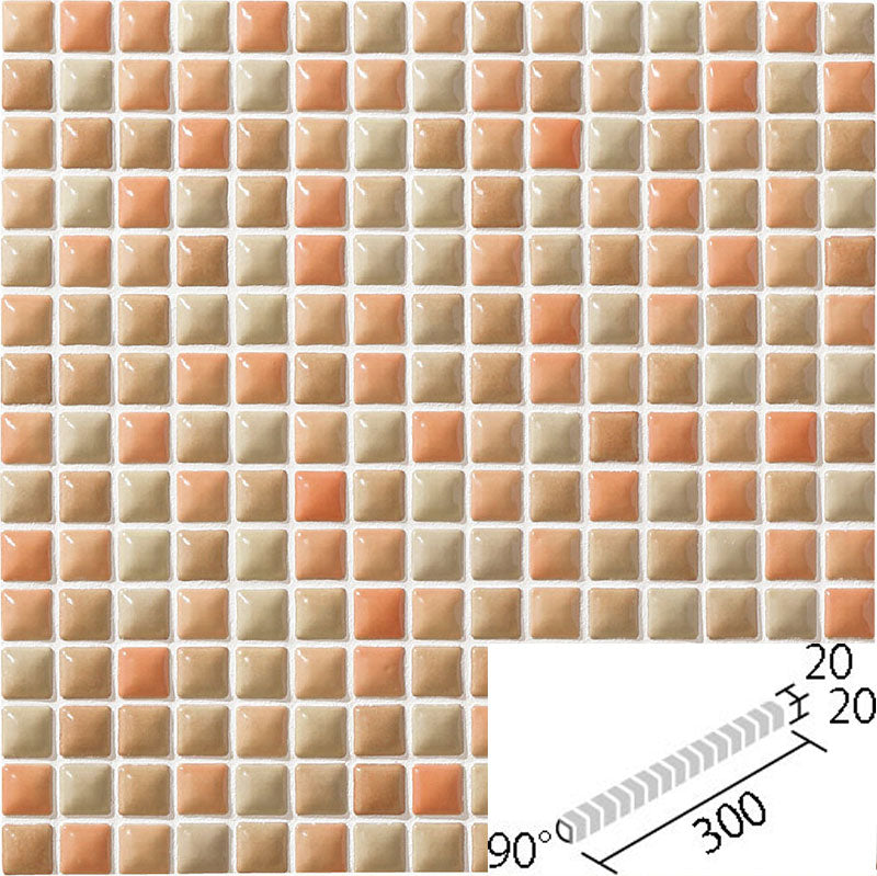 インテリアモザイク ムージャン 20mm角曲表紙張り IM-225P1/MUS4