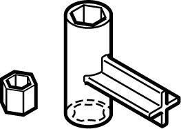 便座取外し工具 RC-6420