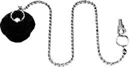 ゴム栓大形(鎖500mm付) PBF-5G-2