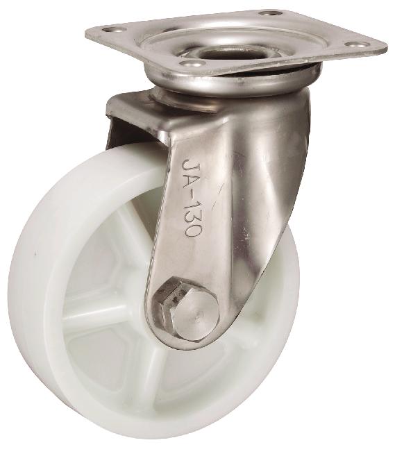 岐阜産研工業(ウカイ) JAタイプ キャスター サイズ130mm ナイロン PJA-130