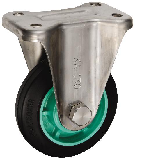 岐阜産研工業(ウカイ) KAタイプ キャスター サイズ130mm ゴム PNAKA-130