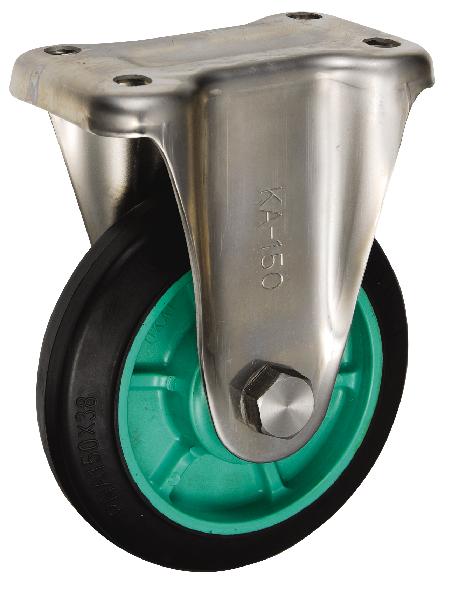 岐阜産研工業(ウカイ) KAタイプ キャスター サイズ150mm ゴム PNAKA-150