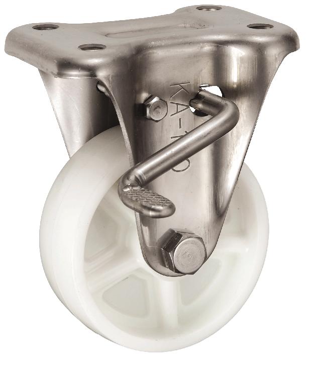 岐阜産研工業(ウカイ) KABZタイプ キャスター サイズ100mm ナイロン PKABZ-100