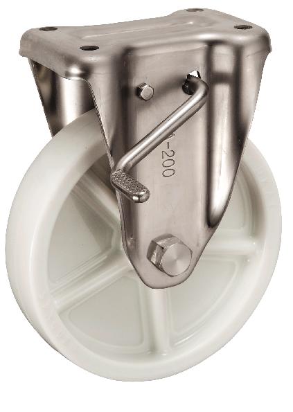 岐阜産研工業(ウカイ) KABZタイプ キャスター サイズ200mm ナイロン PKABZ-200