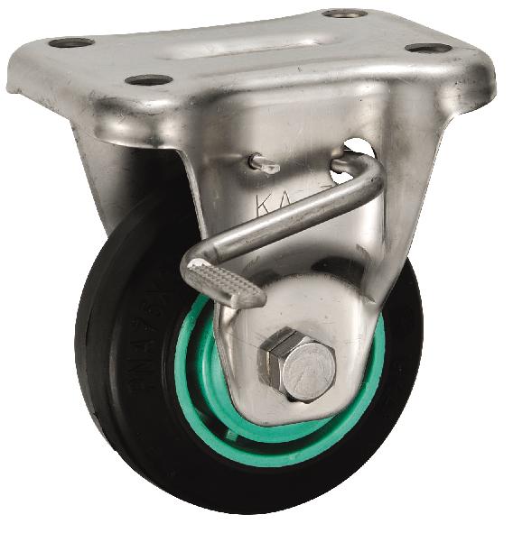 岐阜産研工業(ウカイ) KABZタイプ キャスター サイズ75mm ゴム PNAKABZ-75