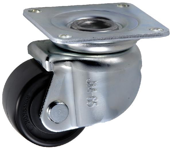 岐阜産研工業(ウカイ) JMタイプ キャスター サイズ65mm 強化ナイロン RGNJM-65