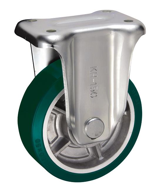 岐阜産研工業(ウカイ) KHタイプ キャスター サイズ150mm アルミ製ウレタン RKH-150