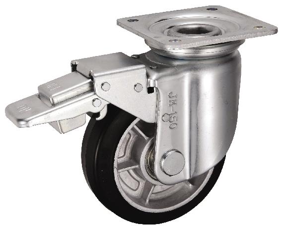 岐阜産研工業(ウカイ) JMBタイプ キャスター サイズ150mm アルミ製ゴム RGJMB-150