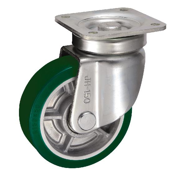 岐阜産研工業(ウカイ) JHタイプ キャスター サイズ150mm アルミ製ウレタン RJH-150