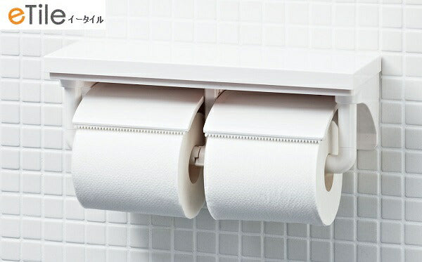 棚付2連紙巻器 CF-AA64/WA(ホワイト)