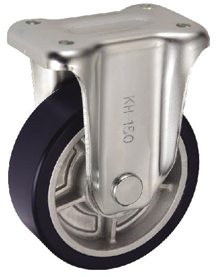 岐阜産研工業(ウカイ) KHタイプ キャスター サイズ130mm アルミ製MCナイロン RRKH-130