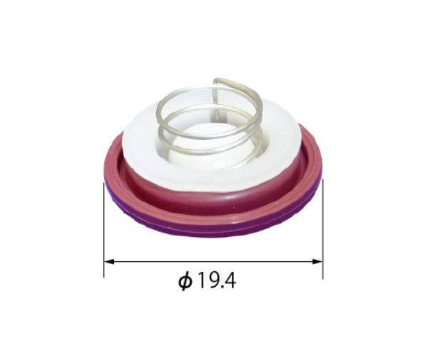 【2個セット】LIXIL ダイアフラムパッキン A-7281 2個セット ネコポスにてお届け