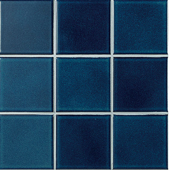 インテリアモザイク 美釉彩 100mm角ネット張り IM-100P1/BYA-4