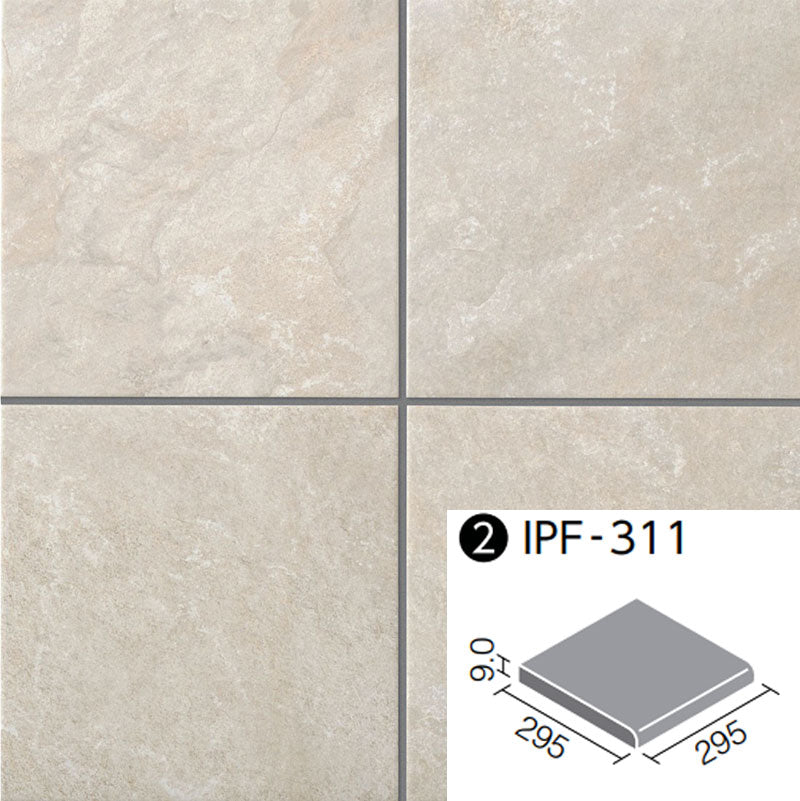 ベスパ 300mm角段鼻 クォーツサイトタイプ(外装床タイル) IPF-311/VSP-QT3