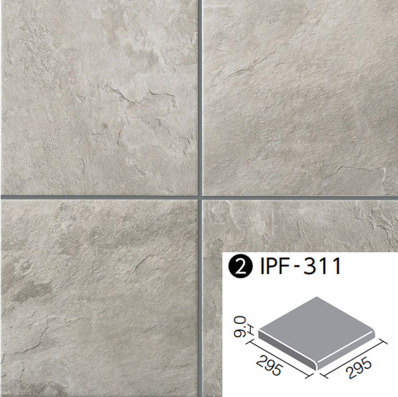 ベスパ 300mm角段鼻 スレートタイプ(外装床タイル) IPF-311/VSP-SL1