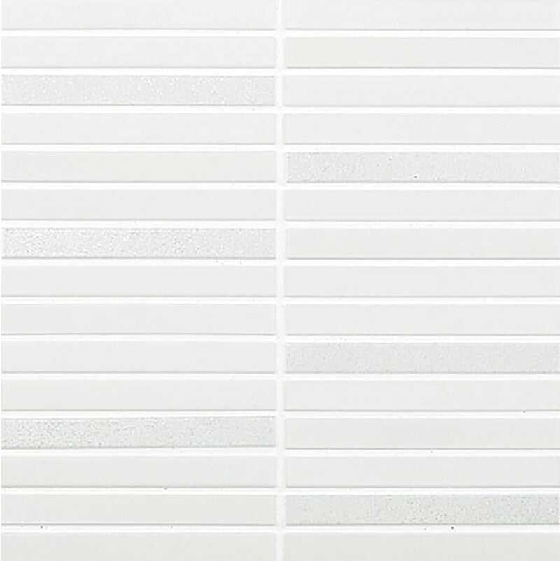 インテリアモザイク ルンゴ 150x20mm角ボーダーネット張り IM-1520P1/LUG-1