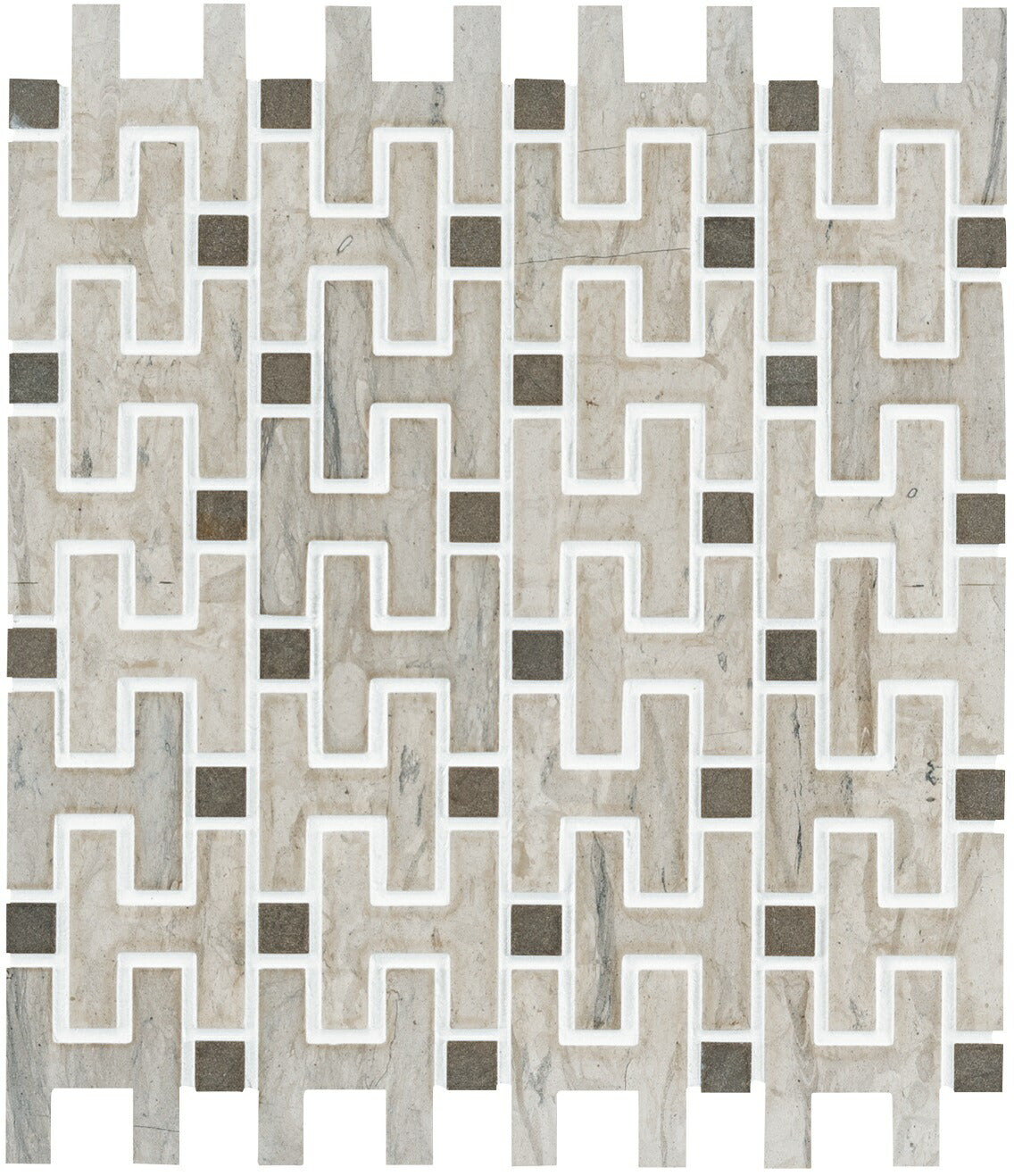 平田タイル Hi-Ceramics メイズ MAZ-G 天然石タイル 屋内壁 屋内床 マット モザイクタイル