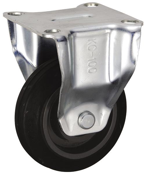 岐阜産研工業(ウカイ) PCKCタイプ 静流タイプ サイズ100mm 固定キャスター PCKC-100