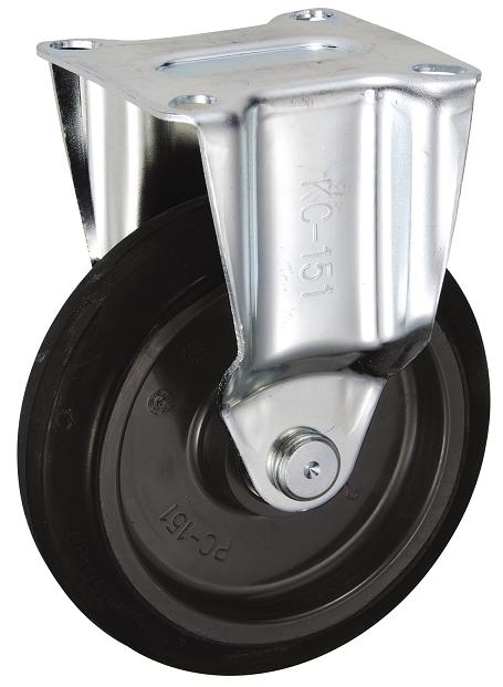 岐阜産研工業(ウカイ) PCKCタイプ 静流タイプ サイズ150mm 固定キャスター PCKC-151