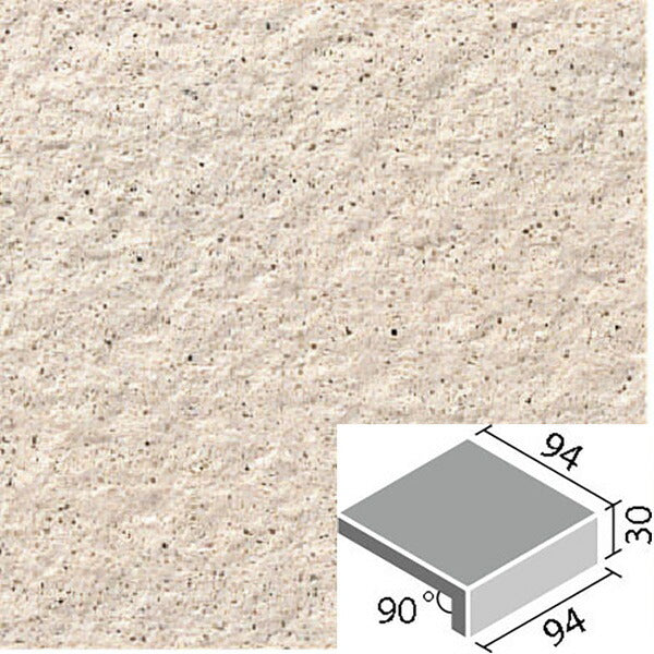 ピアッツア OXシリーズ 100mm角垂れ付き段鼻 PI-101/1