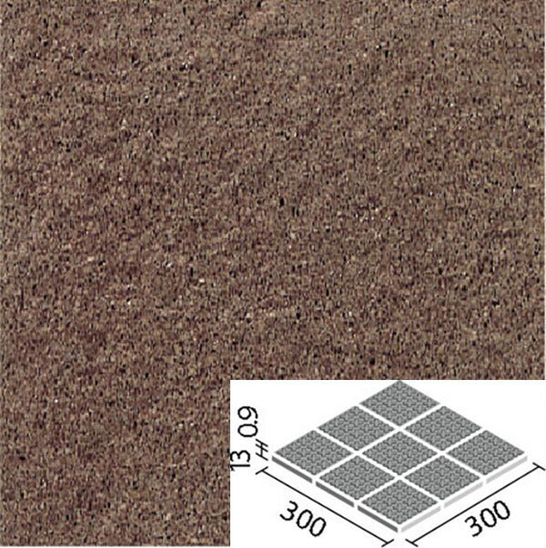 ピアッツア OXシリーズ 100mm角歩道用スロープ 裏ネット張り(Fパターン) PI-100NET/8F