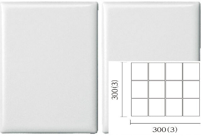 名古屋モザイク PURITY ピュリティ 100x75角平紙貼り(スダレ貼り) (ケース) PUR-S-1