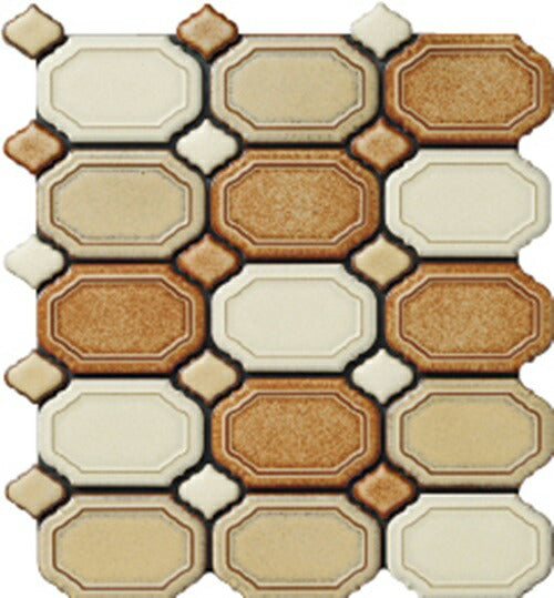 ニッタイ工業株式会社 アートモザイク コレクション レベリ REV-MIX1 異形平(ユニット)MIX