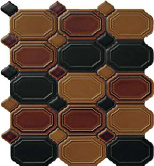 ニッタイ工業株式会社 アートモザイク コレクション レベリ REV-MIX2 異形平(ユニット)MIX