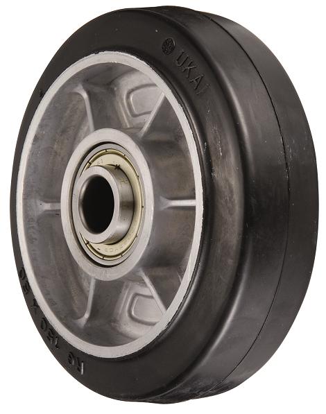 岐阜産研工業(ウカイ) RGタイプ 車輪 サイズ130mm 重荷重用ポリブタジェンゴム車輪 RG-130