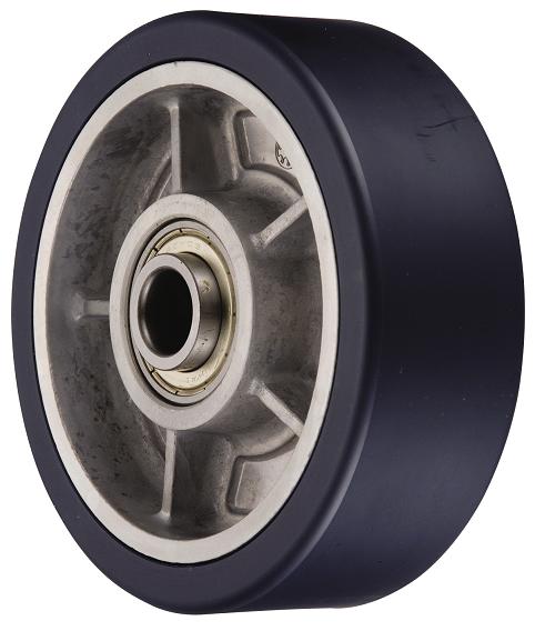 岐阜産研工業(ウカイ) RRタイプ 車輪 サイズ150mm 重荷重用ダイカスト製MCナイロン車輪 RR-150