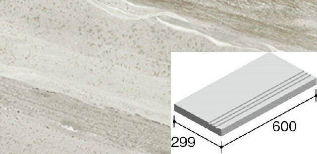 ニッタイ工業株式会社 床タイル スカラー SCL-36K-30 階段300×600<準>