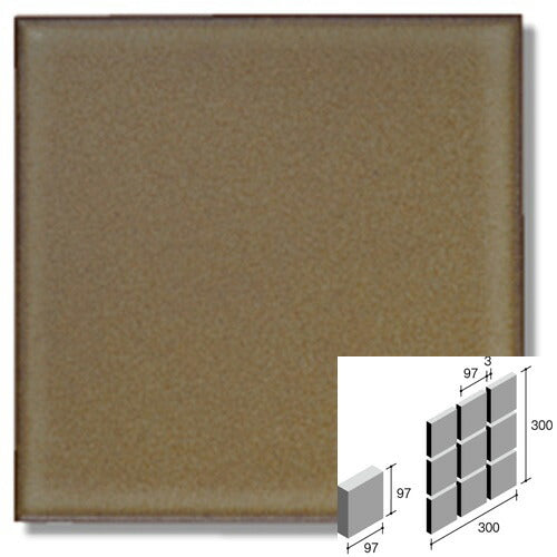 ニッタイ工業株式会社 アートモザイク コレクション トランク TRA-03SU 平(100角)スダレ張り(ユニット)