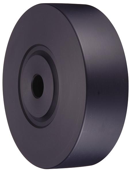 岐阜産研工業(ウカイ) UWAタイプ 車輪 サイズ100mm MCナイロン車輪(滑り軸受け) UWA-100